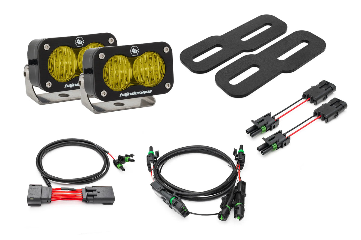 2019-2026 Chevy Silverado 1500 (& 20-26 2500/3500) Rear Baja Designs S2 Reverse Light Kit (No Drill)