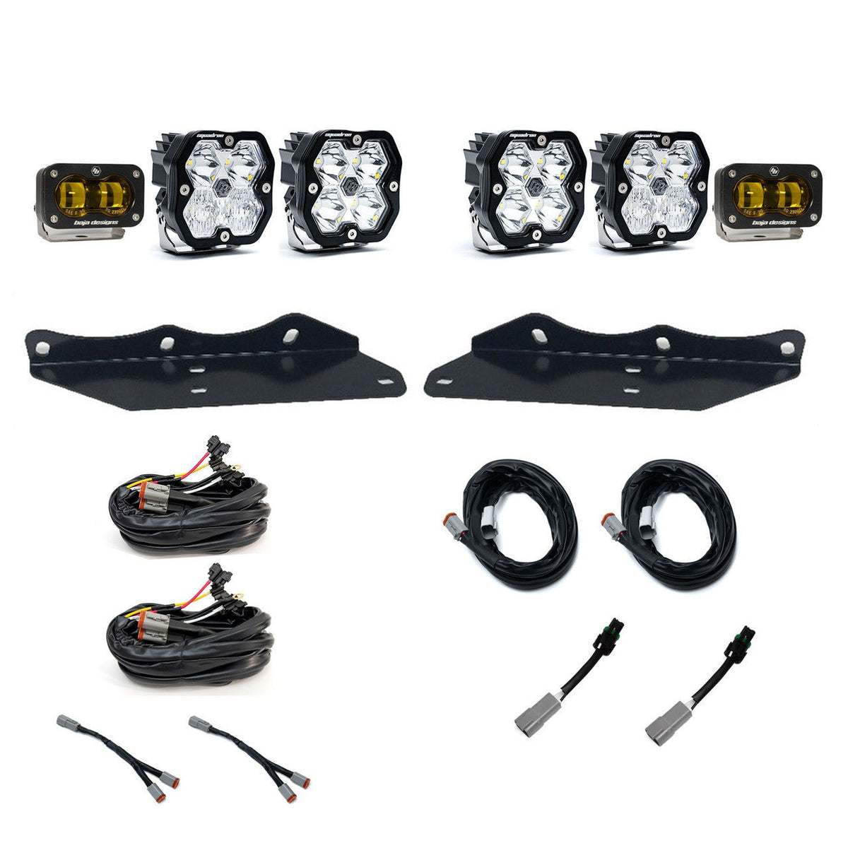 Squadron 2.0 SportS2 SAE Sportman Fog Pocket Light Kit - Ford 2017-20 F-150 Raptor