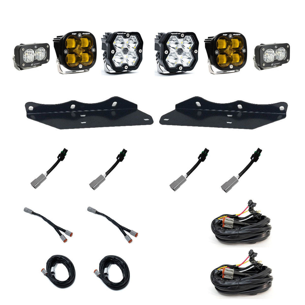 Squadron 2.0 Sport Squadron SAE S2 Sport Fog Pocket Light Kit - Ford 2017-20 F-150 Raptor
