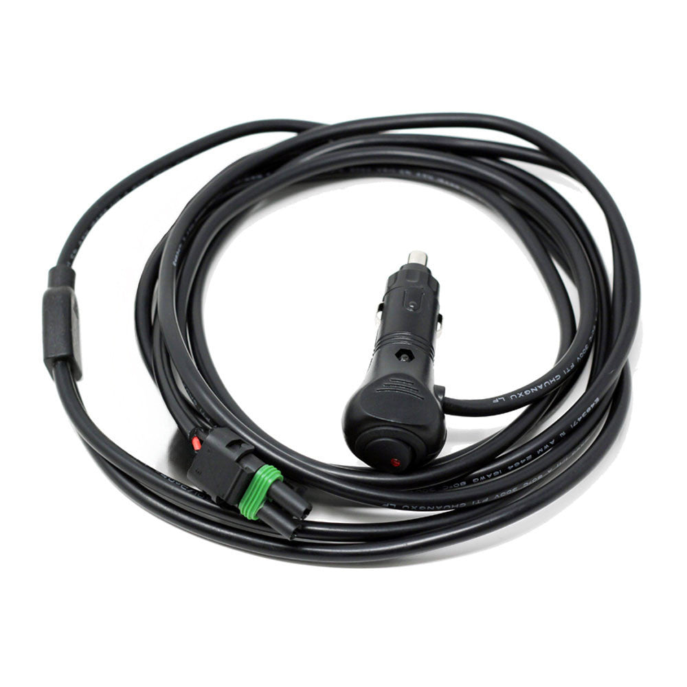 10 ft. Wire Harness w12v Cigarette Plug-1-light Max 85 watts - Universal