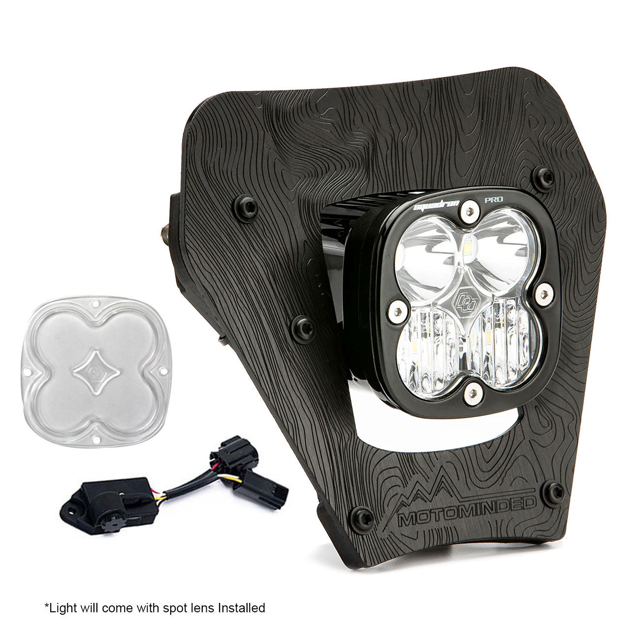 Baja Designs - KTM Squadron Pro (DC) LED Headlight Kit w Dimmer - 2024-2025 KTM EXC-F, XCF-W, XC-W