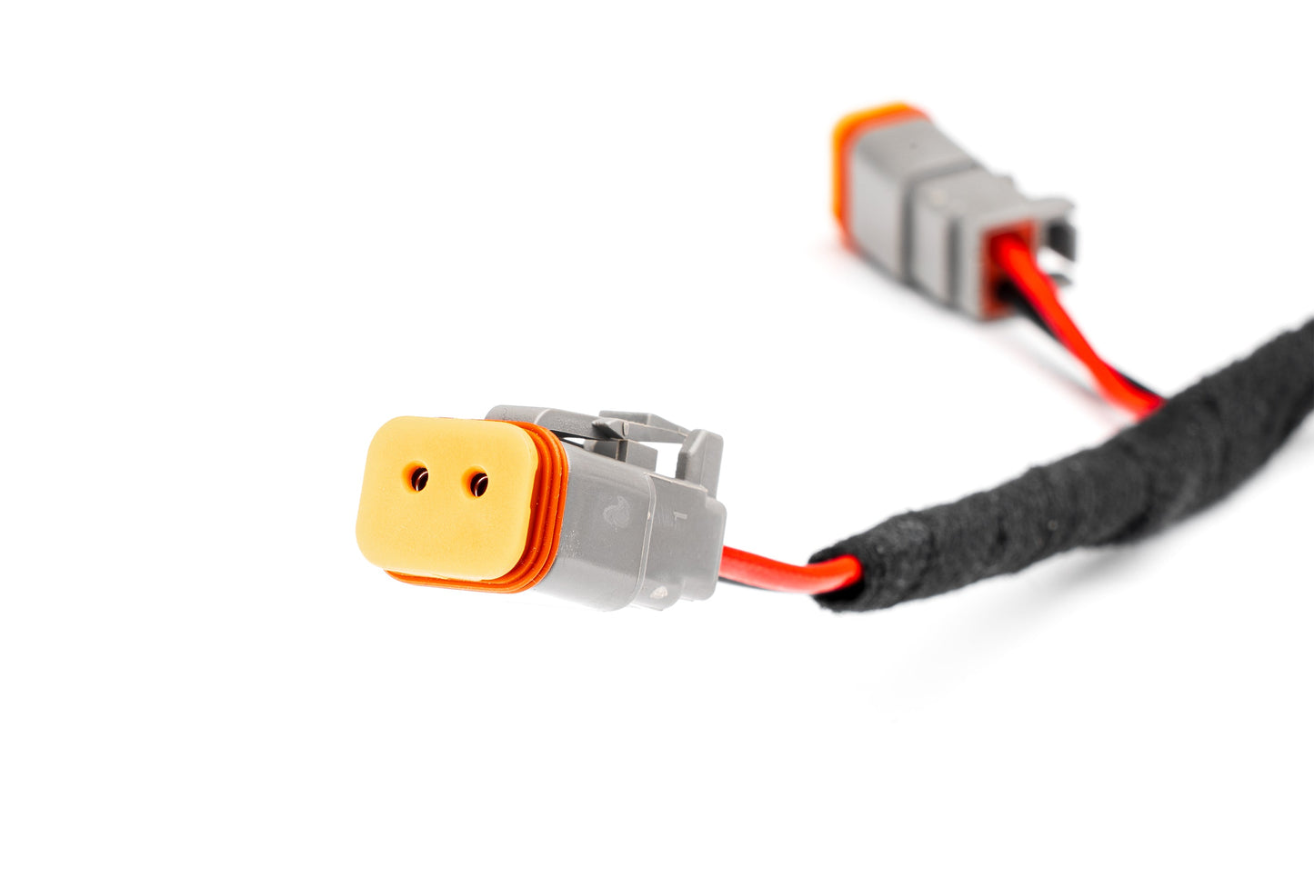 4X 2 Pole DT Connector Harness Splitter add on - SPV Harness System (Works with MANY vehicles, See Details)