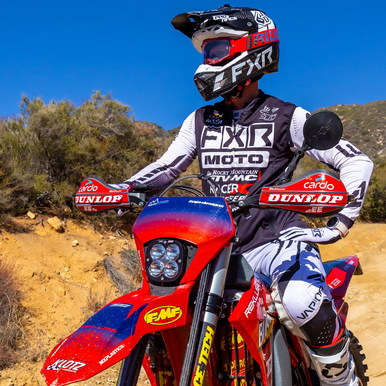 Baja Designs - GasGas XL Pro (DC) LED Headlight Kit w Dimmer -2024-2025 GasGas ES, EC-F, EC