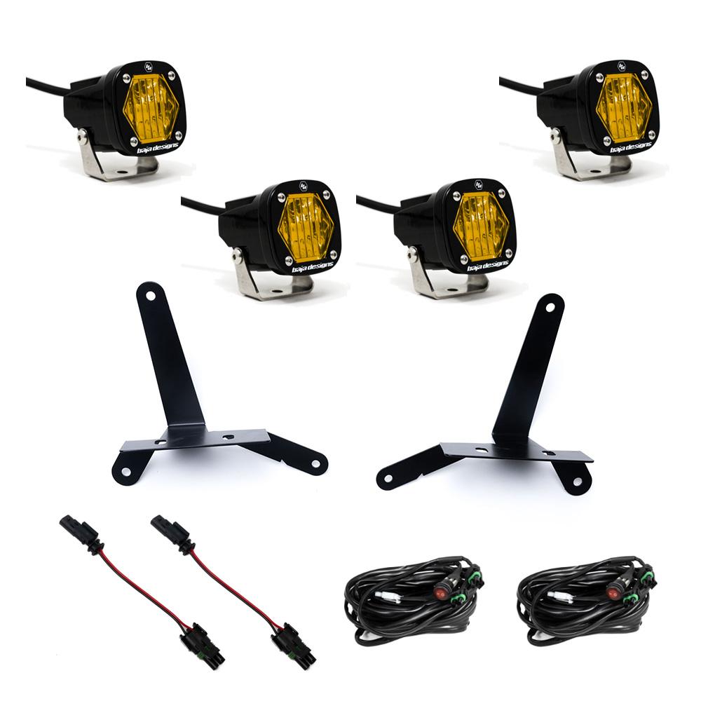 S1 Dual Fog Pocket LED Light Kit - 2024-2026 Chevrolet Silverado 25003500