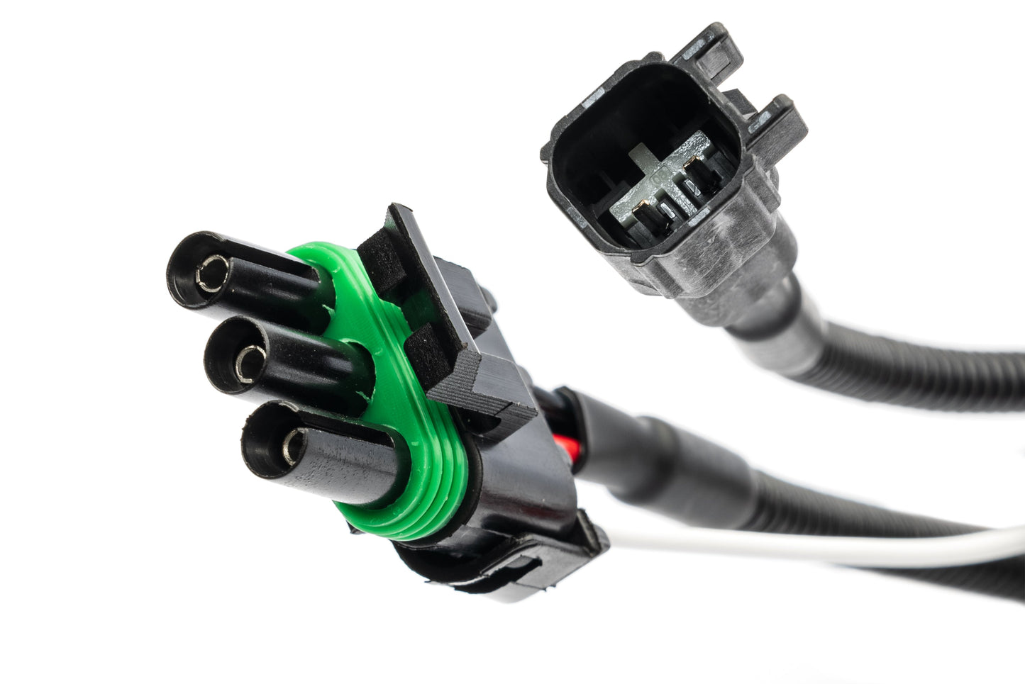 3 Pole WP Connector Adapters to Bronco PREP Fog Connector with Backlight Port (Pair) (Modular Bumper Only)
