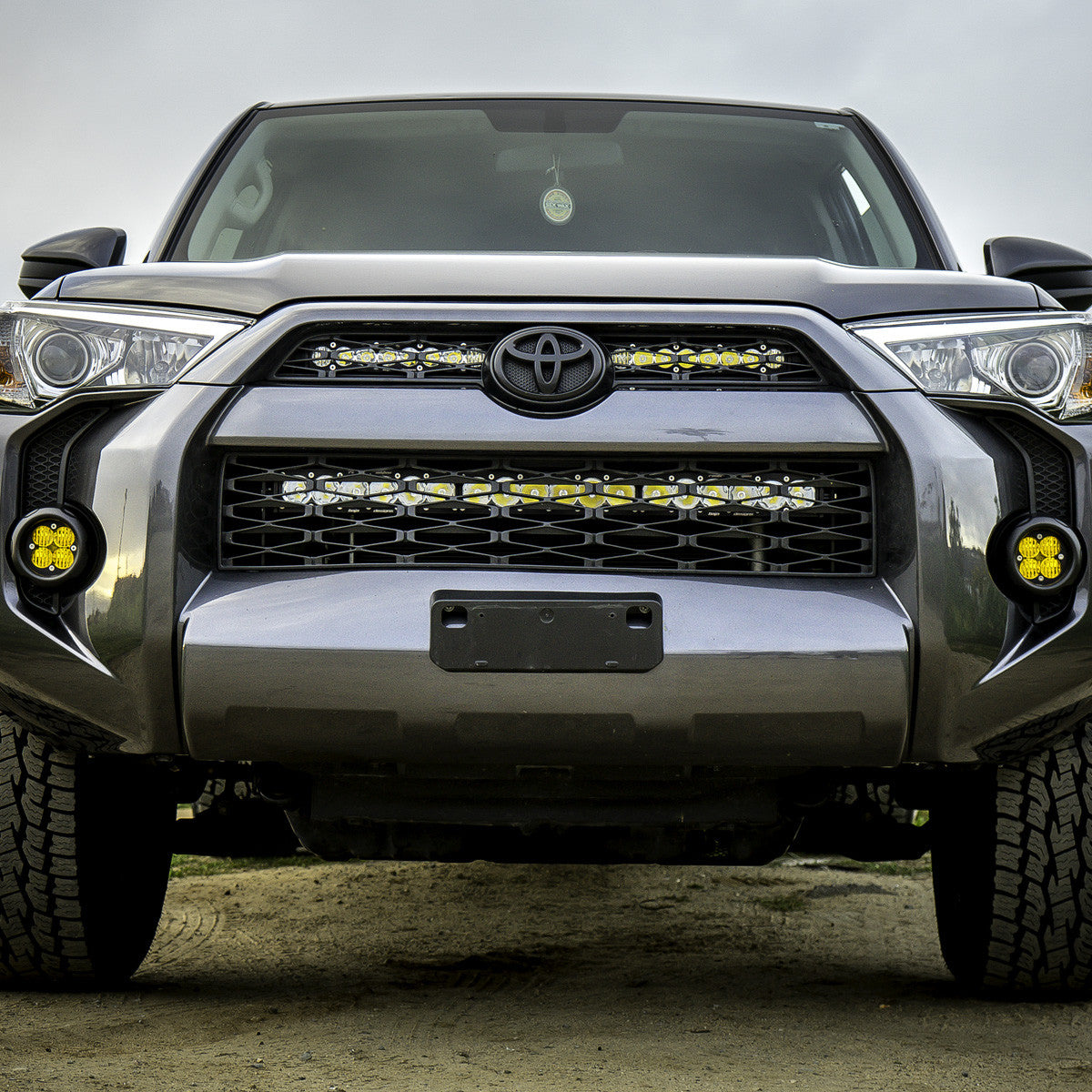14-18 Toyota 4Runner S8 Dual 10 Inch Grille Upper Light Kit - Baja Designs