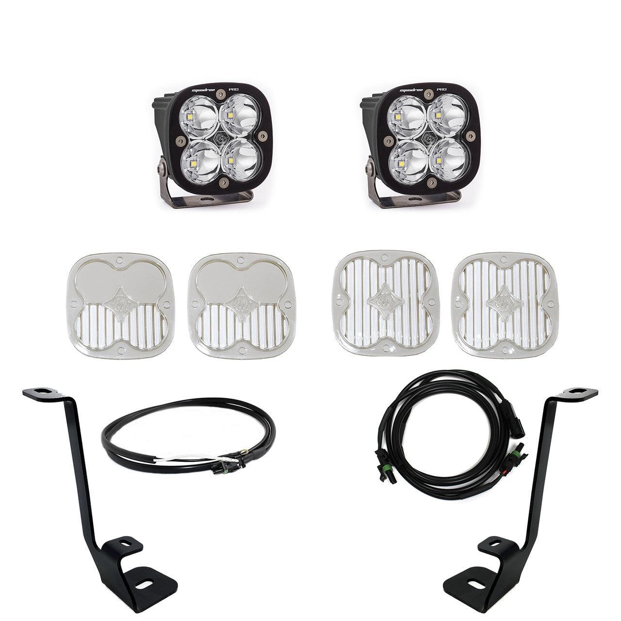 21-22 Ford F-150 Squadron Sport or Pro A-Pillar Light Kit - Baja Designs