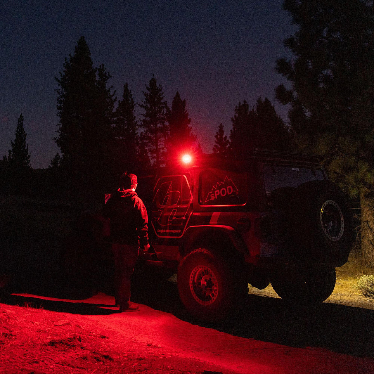 Baja Designs - S2 Red LED Auxiliary Light Pod - Universal