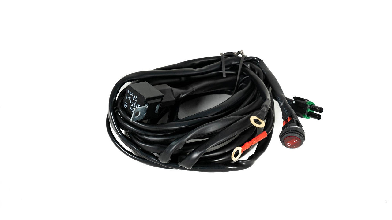 Squadron/S2/S1 On/Off 2-Pin Single Light Wiring Harness - Universal