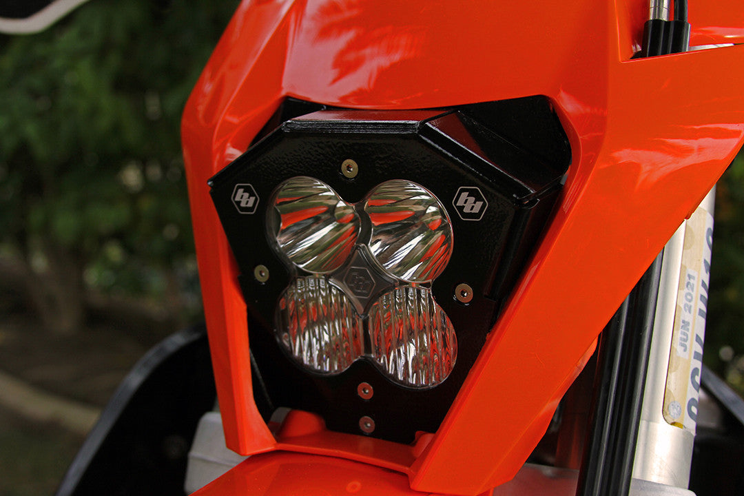 XL40 (D/C) LED Headlight Kit w/ KTM '17-19 Shell - KTM 150-300 XC-W/XC-W TPI; 250-500 EXC-F (’17-19)