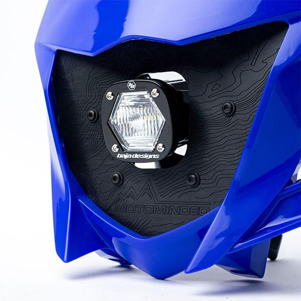 S1 LED Headlight w Yamaha Shell - Yamaha YZ250FX ('15-24); YZ450FX (19-24); YZ250F ('19-24); YZ450F ('14-24)