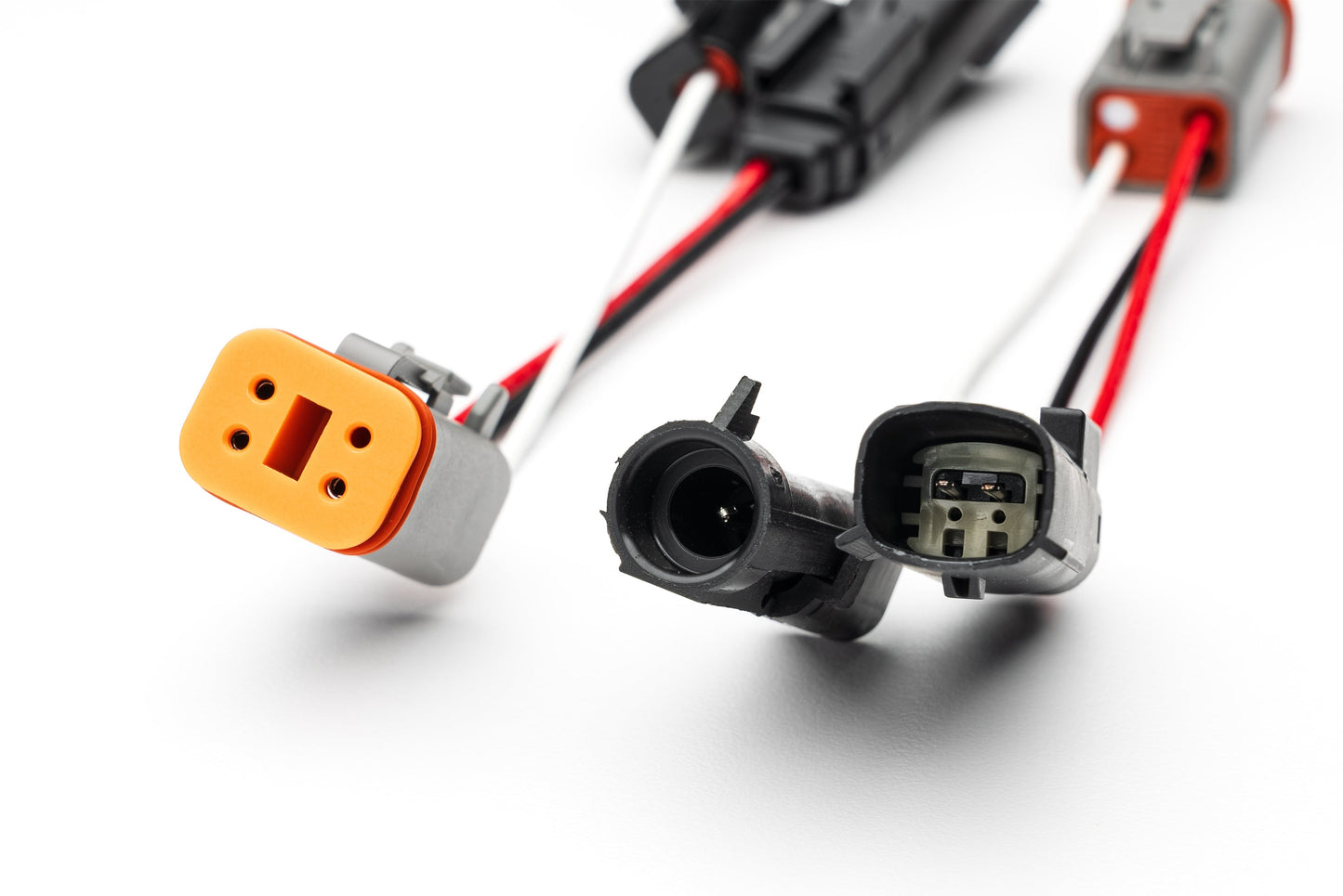 2021-2025 Ford F-150 Raptor OEM FOG Connector (Pair) to 4 Pole DT Adapter / Backlight Port (Diode Dynamics)