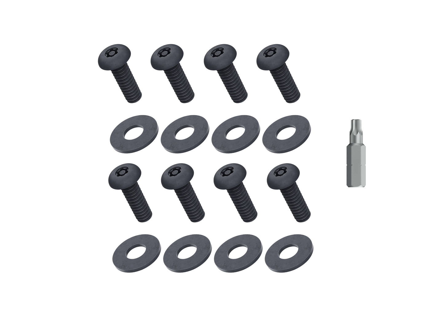 Modular Bumper Security Bolt Set for the 2021+ Bronco and 24+ Raptor Models with Modular Bumpers