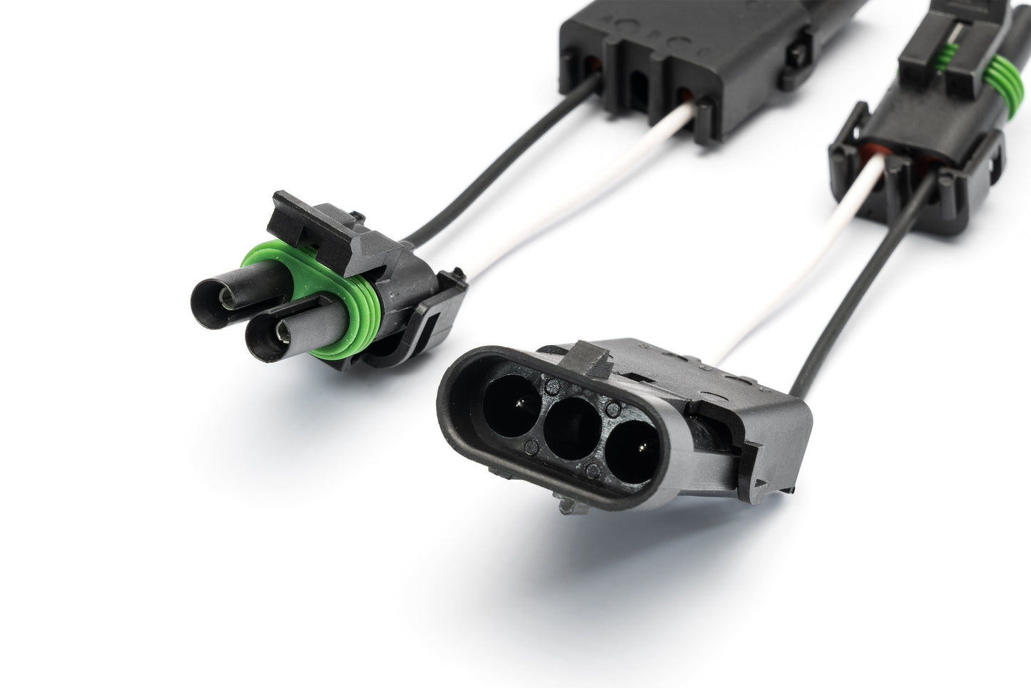 SPV Parts Harness 2 POLE WP Connector CROSSOVER Adapters (Single) - SPV Harness System (Works with MANY vehicles, See Details)