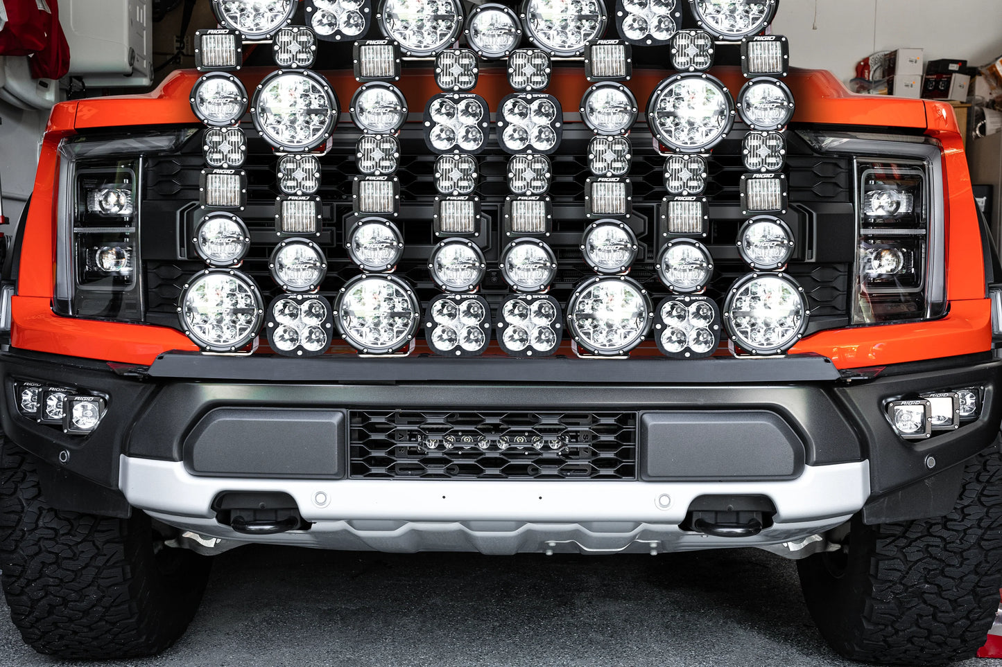 SPV Parts 2024+ Gen 3 Ford Raptor MODULAR Bumper Cross Mount & Harness Bundle Kits (37 & R Packages)