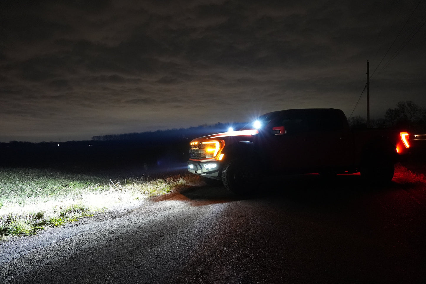 OPEN Box - SPV Parts HEAVY DUTY 2021+ Raptor/ F-150 A - Pillar (Ditch) Mounts (Fits most 3" Light pods and BIGGER)