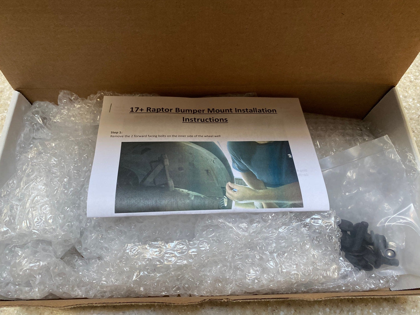 (CLEARANCE 60% Off!) SPV Parts 2017-2020 Ford Raptor Bumper Bracket Light Bar Kit (Last Chance!)