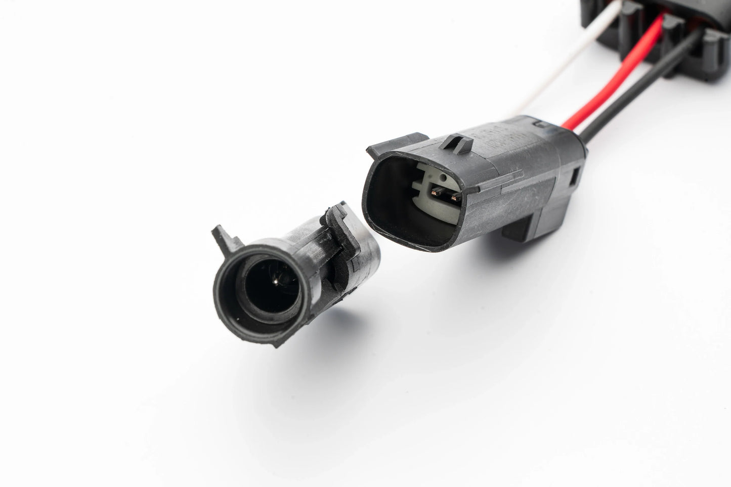 2021-2025 Ford F-150 Raptor OEM FOG Connector (Pair) to 3 Pole Weather Pack Adapter / Backlight Port (Radiance or others)