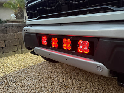 NEW SPV Parts 2021-2026 Ford F-150 Raptor BUMPER Grille Baja Designs Squadron 2.0 Light Kit (RGBW Backlight) (Works with BOTH Bumpers)