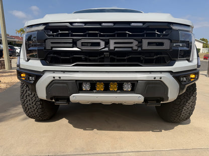 NEW SPV Parts 2021-2026 Ford F-150 Raptor BUMPER Grille Baja Designs Squadron 2.0 Light Kit (RGBW Backlight) (Works with BOTH Bumpers)