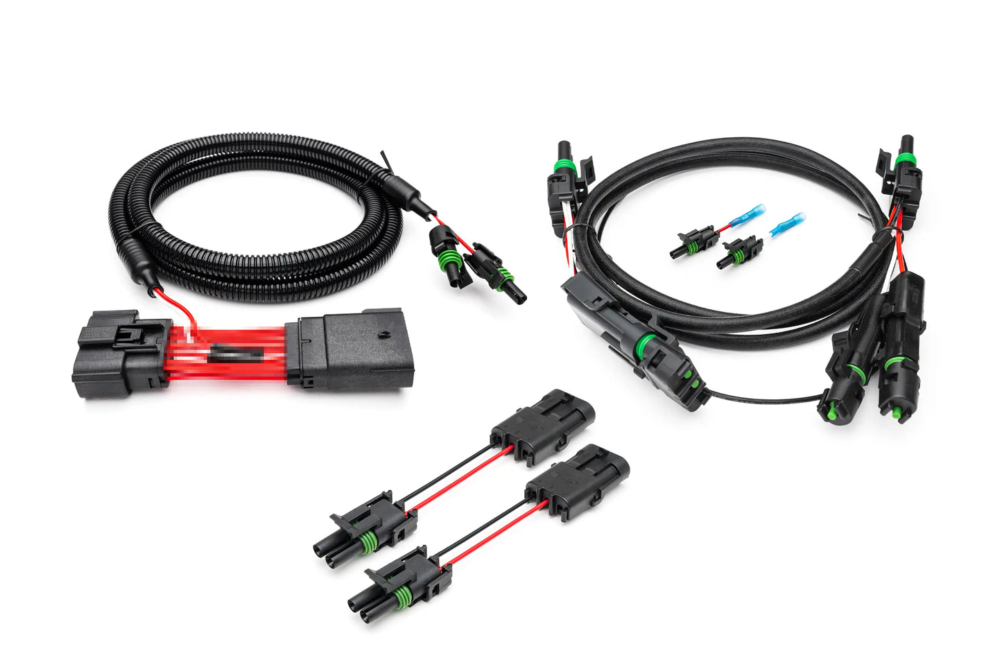 SPV Parts SHORT LENGTH REAR Harness w/ Taillight adapter - SPV Harness System (Works with MANY vehicles, See Details)