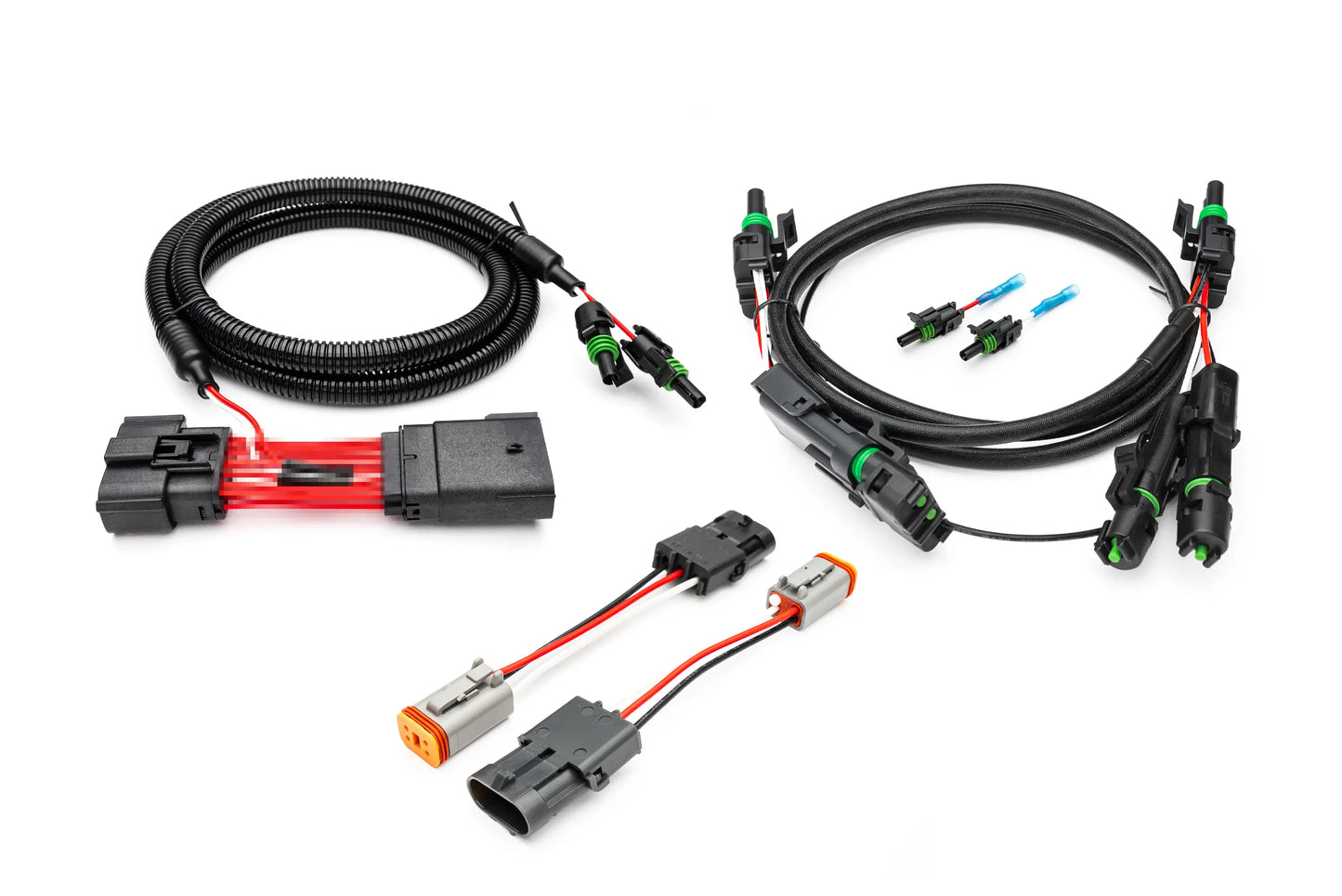 SPV Parts SHORT LENGTH REAR Harness w/ Taillight adapter - SPV Harness System (Works with MANY vehicles, See Details)