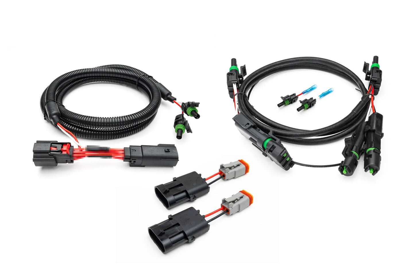 SPV Parts SHORT LENGTH REAR Harness w/ Taillight adapter - SPV Harness System (Works with MANY vehicles, See Details)