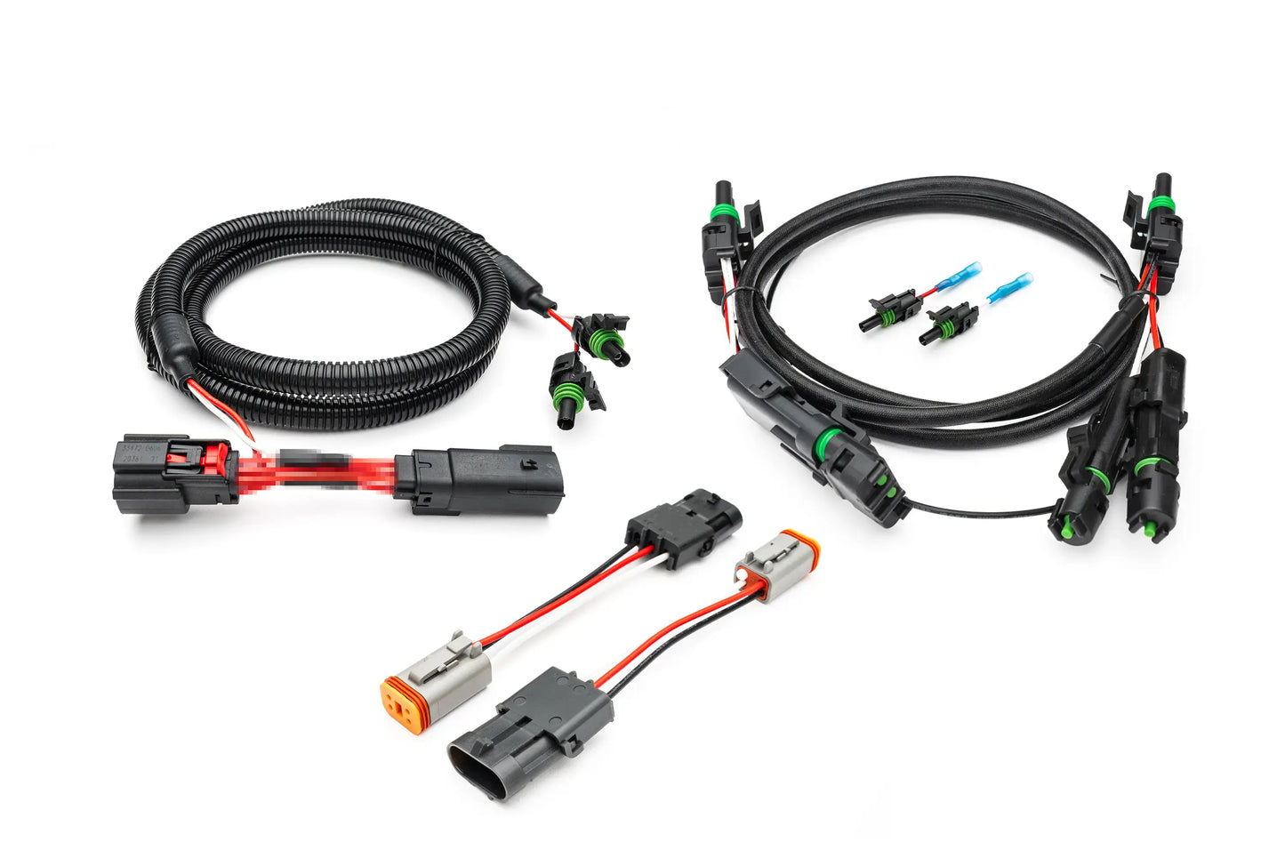 SPV Parts SHORT LENGTH REAR Harness w/ Taillight adapter - SPV Harness System (Works with MANY vehicles, See Details)