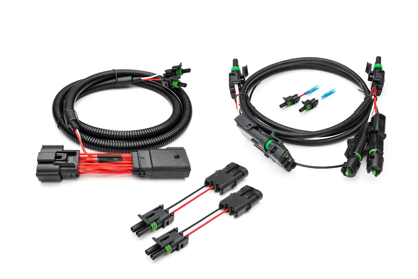 SPV Parts SHORT LENGTH REAR Harness w/ Taillight adapter - SPV Harness System (Works with MANY vehicles, See Details)