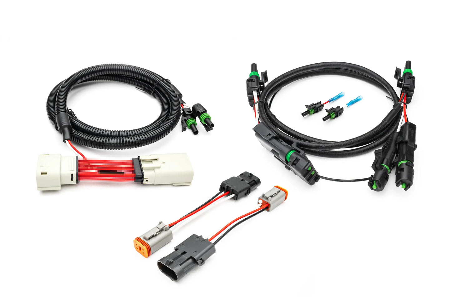 SPV Parts SHORT LENGTH REAR Harness w/ Taillight adapter - SPV Harness System (Works with MANY vehicles, See Details)