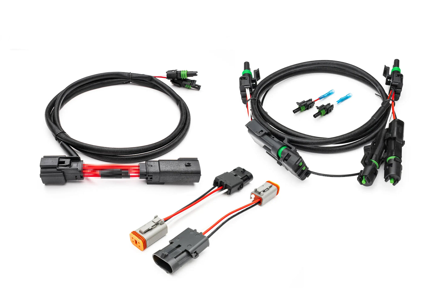 SPV Parts SHORT LENGTH REAR Harness w/ Taillight adapter - SPV Harness System (Works with MANY vehicles, See Details)
