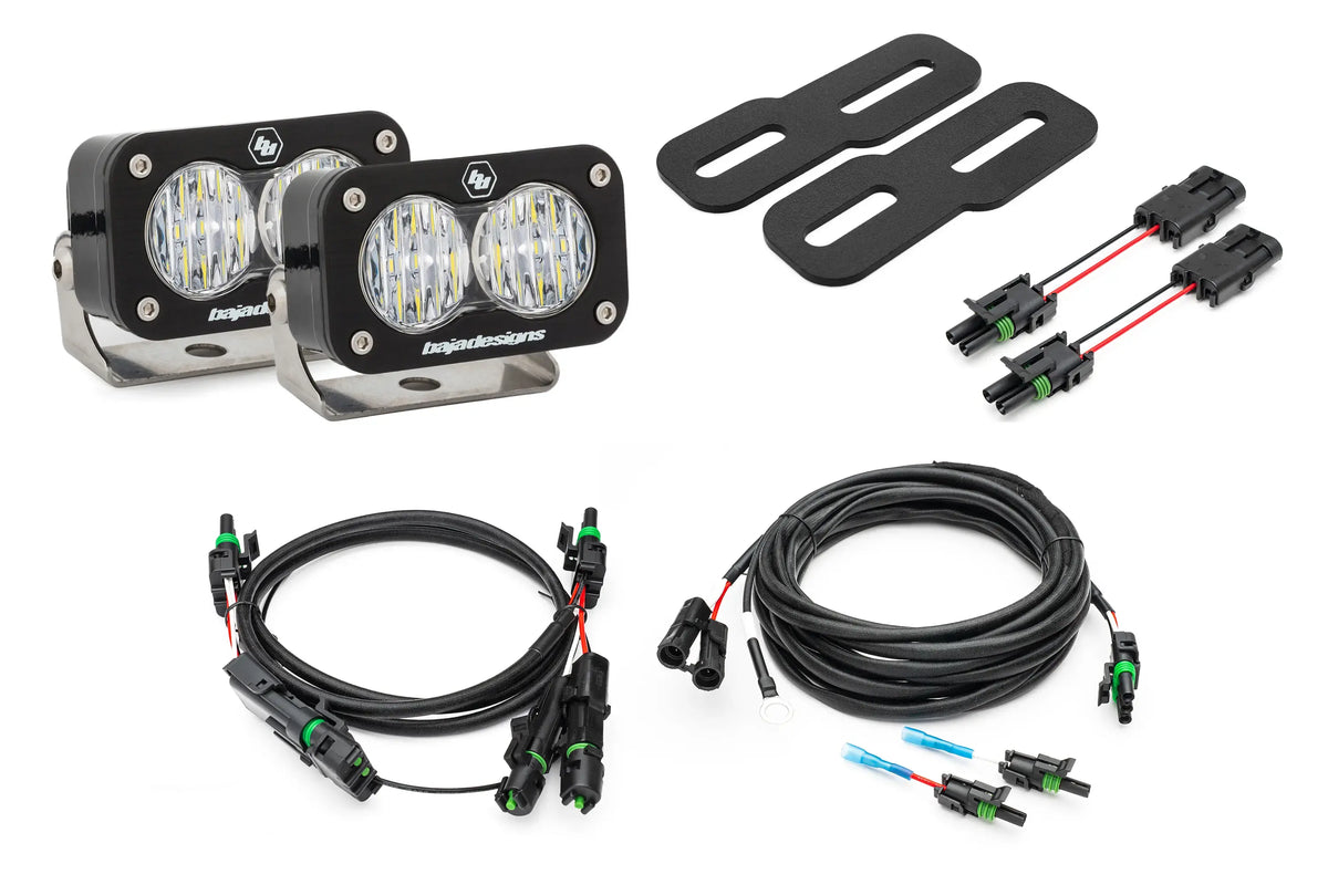 2019-2026 Chevy Silverado 1500 (& 20-26 2500/3500) Rear Baja Designs S2 Reverse Light Kit (No Drill)