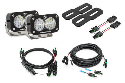 2019-2026 Chevy Silverado 1500 (& 20-26 2500/3500) Rear Baja Designs S2 Reverse Light Kit (No Drill)
