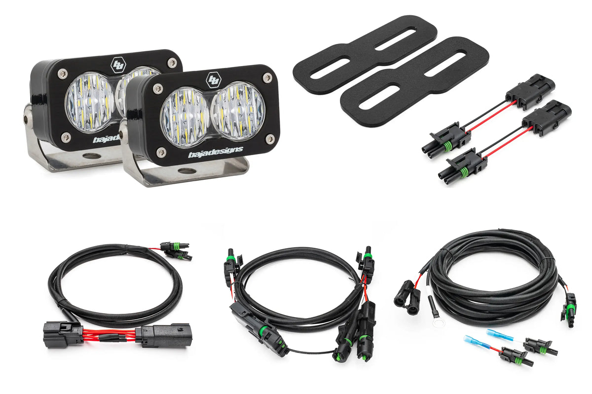 2019-2026 Chevy Silverado 1500 (& 20-26 2500/3500) Rear Baja Designs S2 Reverse Light Kit (No Drill)
