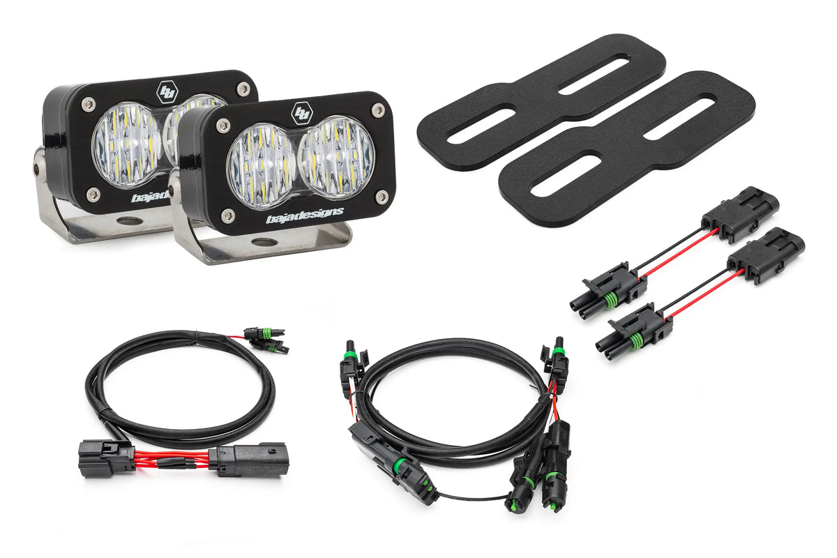 2019-2026 Chevy Silverado 1500 (& 20-26 2500/3500) Rear Baja Designs S2 Reverse Light Kit (No Drill)