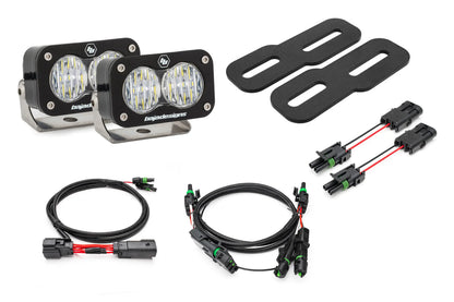 2019-2026 Chevy Silverado 1500 (& 20-26 2500/3500) Rear Baja Designs S2 Reverse Light Kit (No Drill)