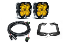 SPV Parts Baja Designs Squadron 2.0 or S2 - A-Pillar (Ditch) Light Kit for Ford 2017-2020 Raptor/F-150 (RGBW Backlight)