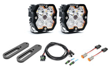 SPV Parts 2021-2026 Ford BRONCO SINGLE Modular A-Pillar Light Kit with Baja Designs Squadron 2.0 (RGBW Backlights)