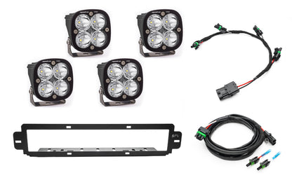 NEW SPV Parts 2021-2025 Ford F-150 Raptor BUMPER Grille Baja Designs Squadron Light Kit (Works with BOTH Bumpers)
