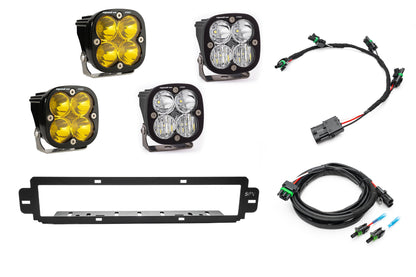 NEW SPV Parts 2021-2025 Ford F-150 Raptor BUMPER Grille Baja Designs Squadron Light Kit (Works with BOTH Bumpers)