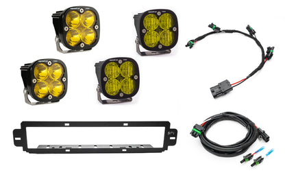 NEW SPV Parts 2021-2025 Ford F-150 Raptor BUMPER Grille Baja Designs Squadron Light Kit (Works with BOTH Bumpers)