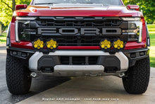 2024+ Gen 3 Ford Raptor (& Tremor) MODULAR Bumper POST MOUNT Light Kits for TWO PAIRS of Large Lights by SPV Parts
