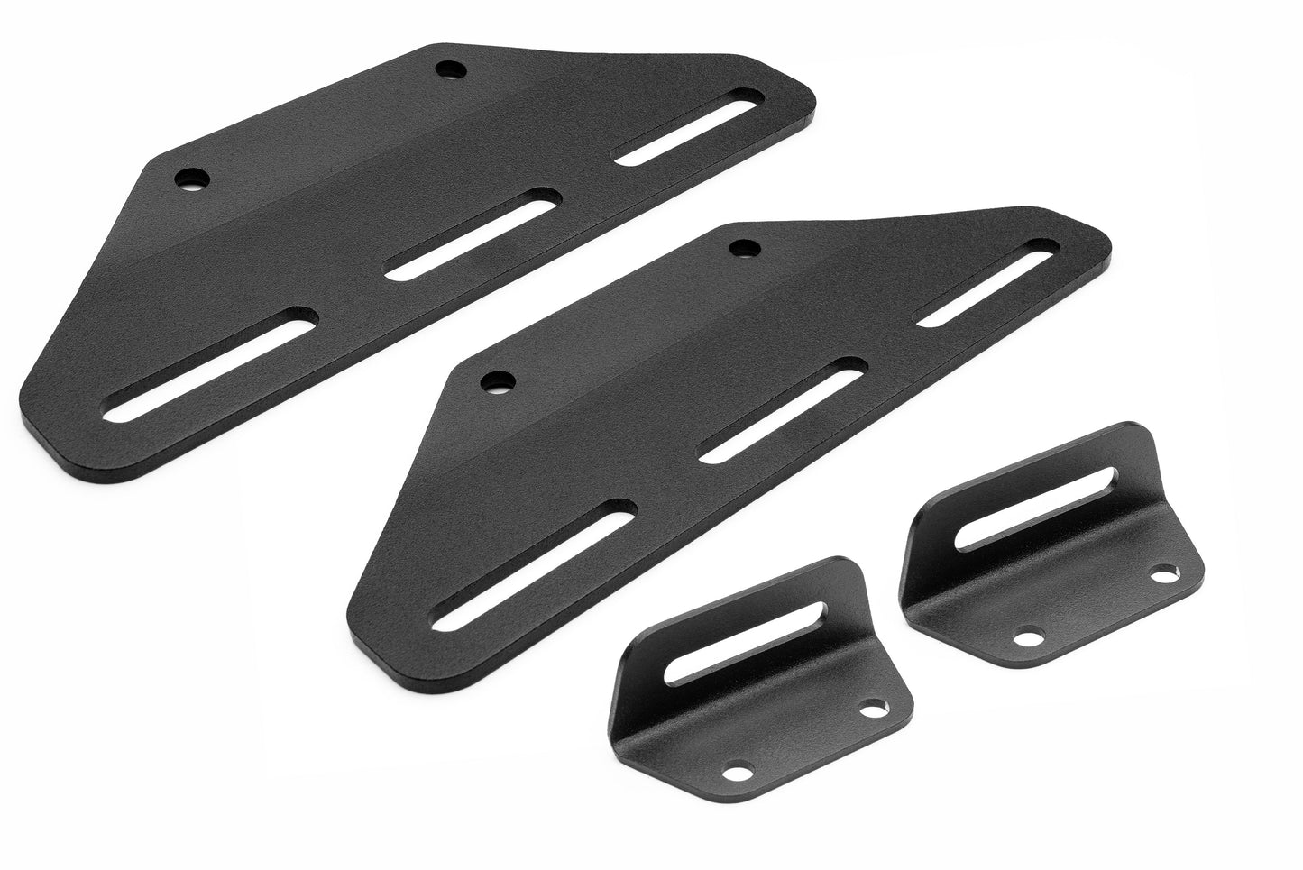 SPV Parts 2024+ Raptor MODULAR BUMPER - Baja Designs Squadron 2.0 Sport & PRO (RGBW Backlit)Triple POST MOUNT Light Kit