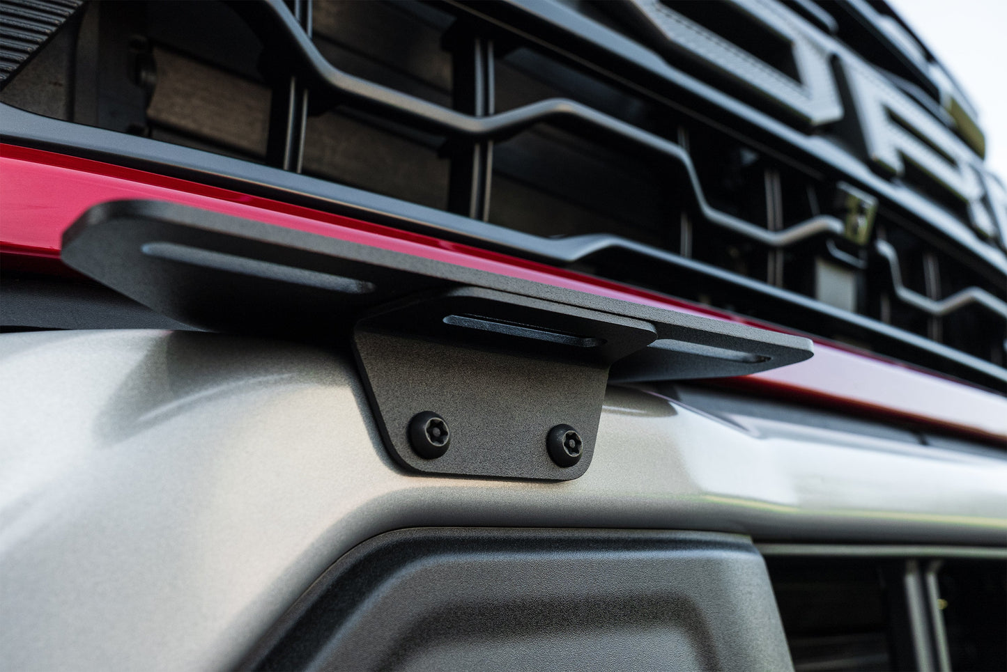 SPV Parts 2024+ Raptor MODULAR BUMPER - Baja Designs Squadron 2.0 Sport & PRO (RGBW Backlit)Triple POST MOUNT Light Kit