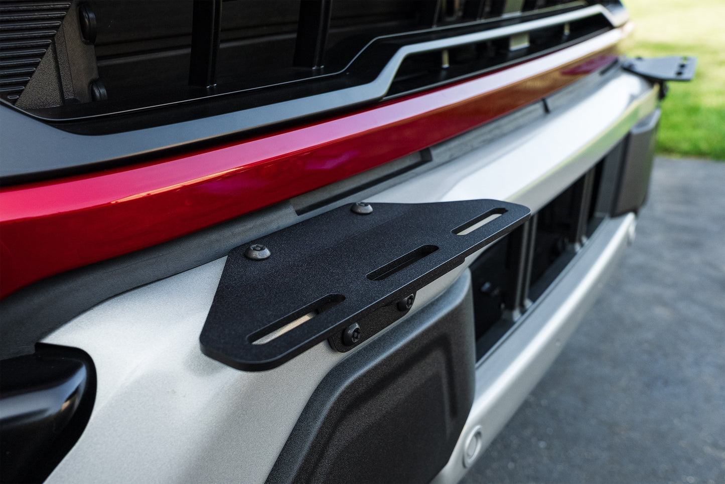 SPV Parts 2024+ Raptor MODULAR BUMPER - Baja Designs Squadron 2.0 Sport & PRO (RGBW Backlit)Triple POST MOUNT Light Kit