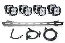 SPV Parts 2024+ Gen 3 Ford Raptor MODULAR Bumper Cross Mount Baja Designs Squadron 2.0 Sport or Pro Light Kit (37 & R Packages)