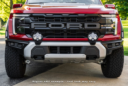 2024+ Gen 3 Ford Raptor (& Tremor) MODULAR Bumper POST MOUNT Light Kits for ONE Pair of Large Lights by SPV Parts