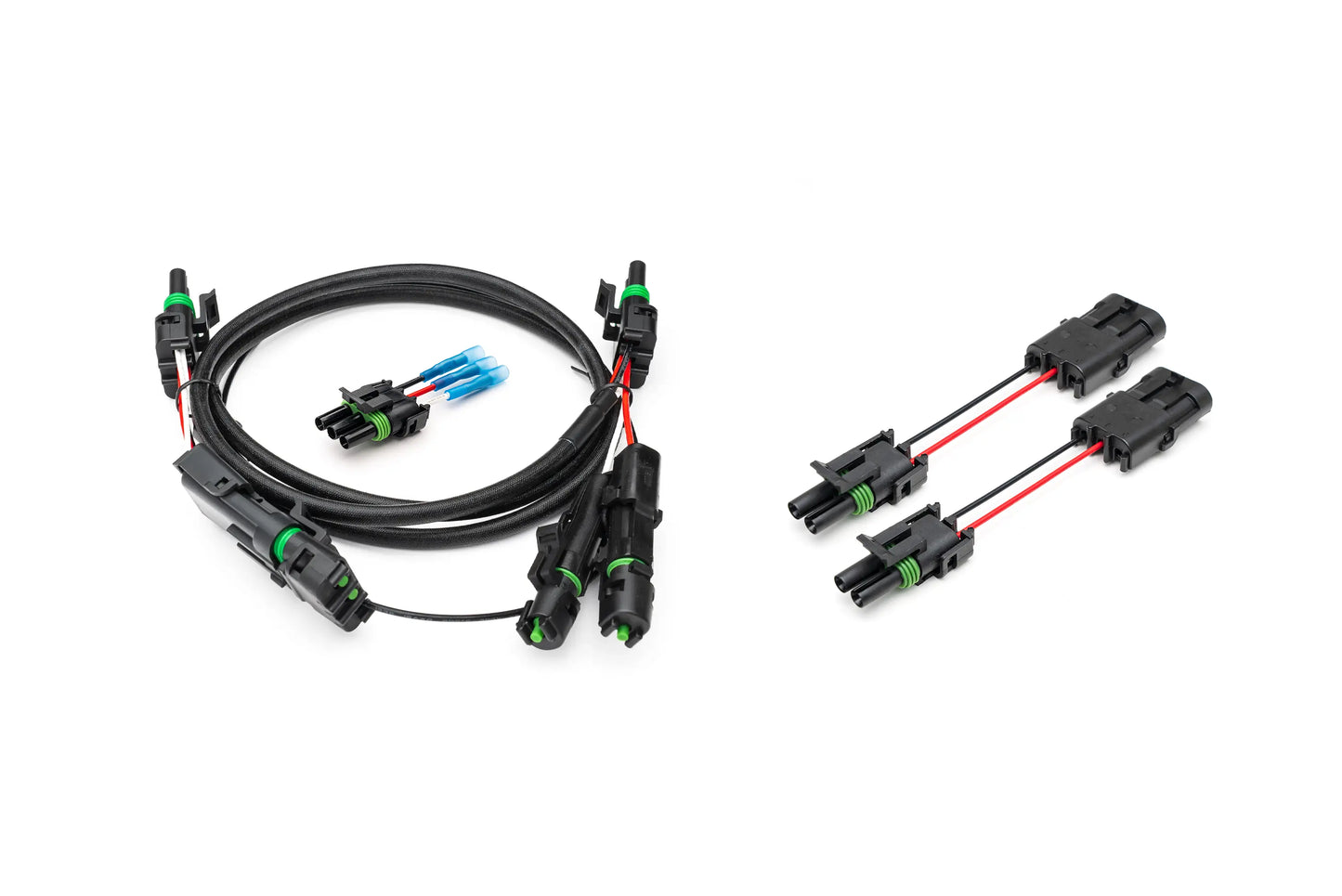 SPV Parts SHORT LENGTH REAR Harness w/ ADD ON CONNECTOR - SPV Harness System (Works with MANY vehicles, See Details)