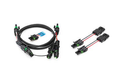 SPV Parts SHORT LENGTH REAR Harness w/ ADD ON CONNECTOR - SPV Harness System (Works with MANY vehicles, See Details)