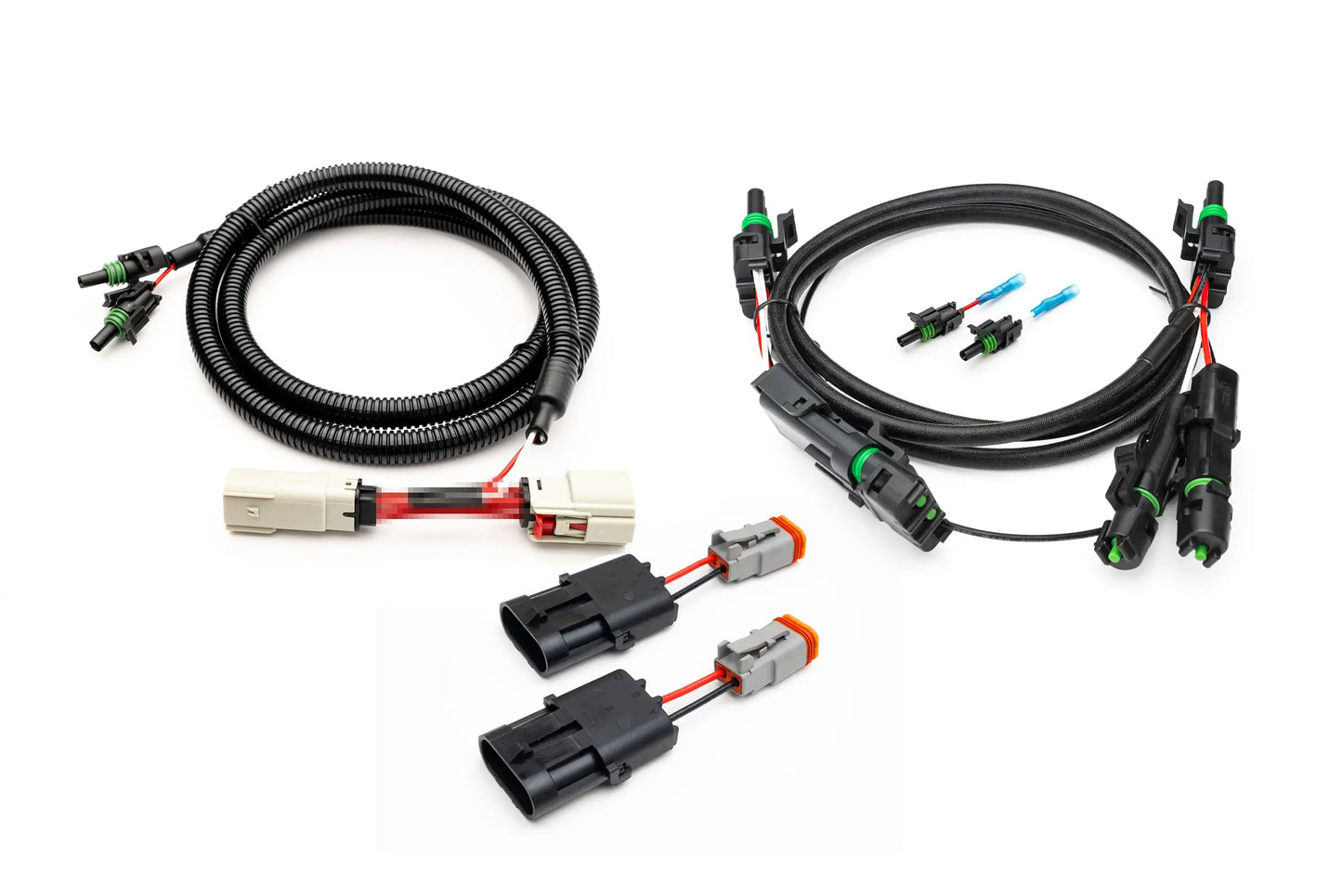 SPV Parts SHORT LENGTH REAR Harness w/ Taillight adapter - SPV Harness System (Works with MANY vehicles, See Details)